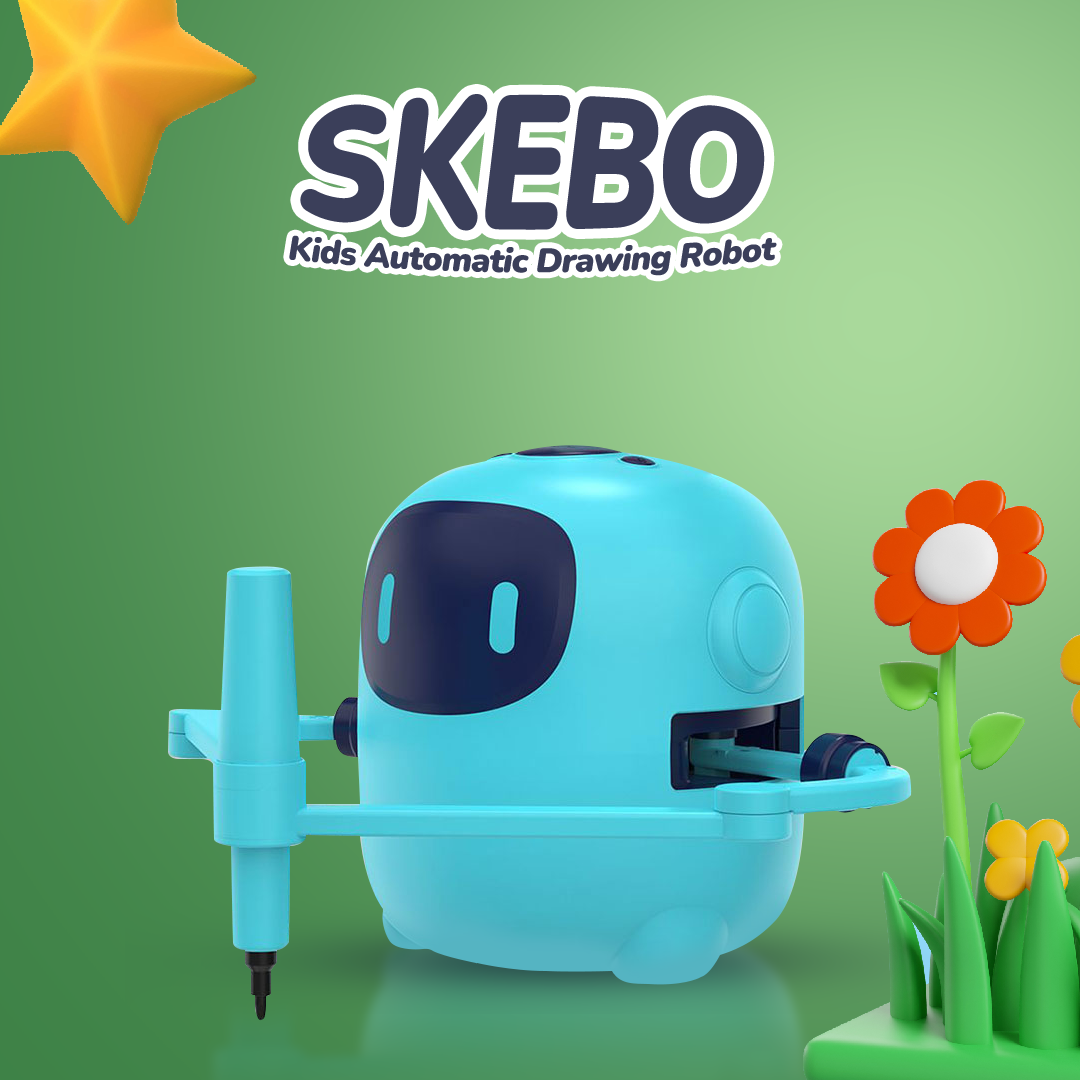 Kids Automatic Drawing Robot Toy