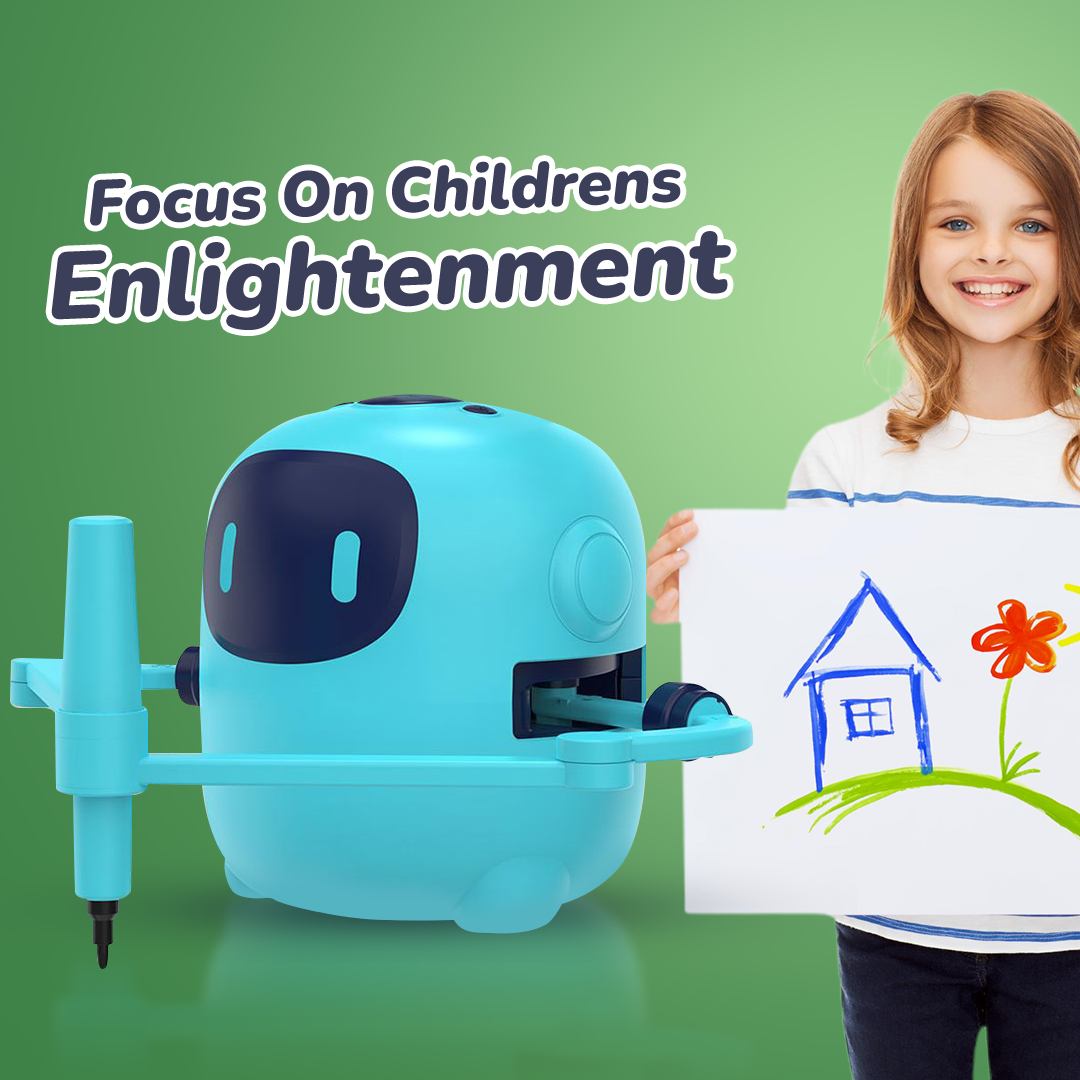 Kids Automatic Drawing Robot Toy