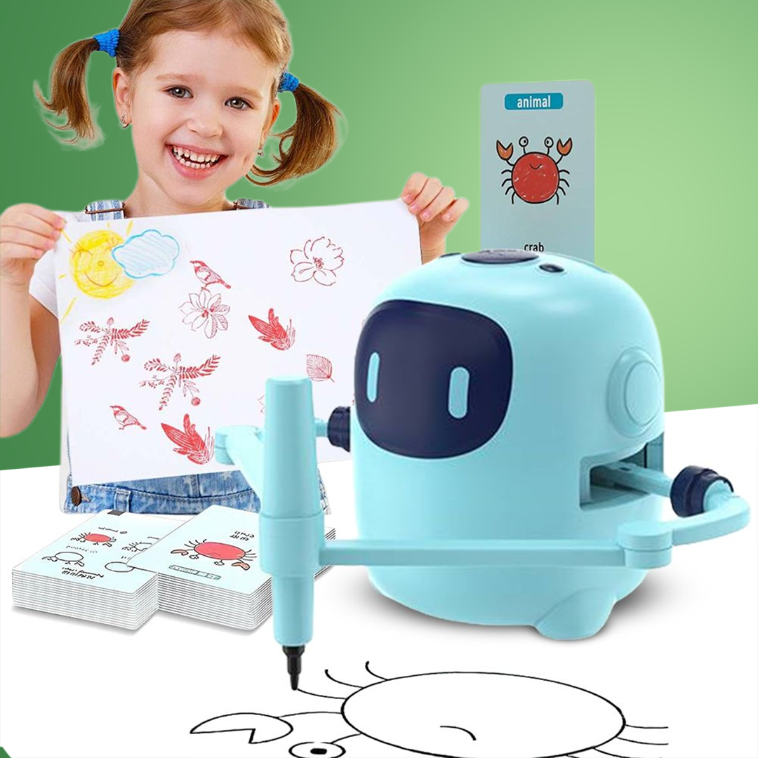 Kids Automatic Drawing Robot Toy